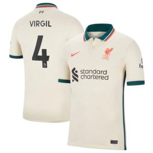 MAILLOT LIVERPOOL EXTERIEUR VIRGIL VAN DIJK 2021-2022