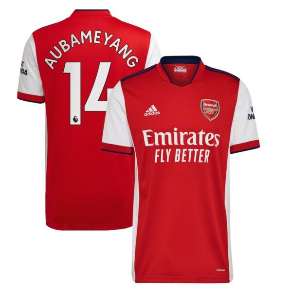 MAILLOT ARSENAL DOMICILE AUBAMEYANG 2021-2022