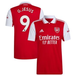 MAILLOT ARSENAL DOMICILE GABRIEL JESUS 2022-2023