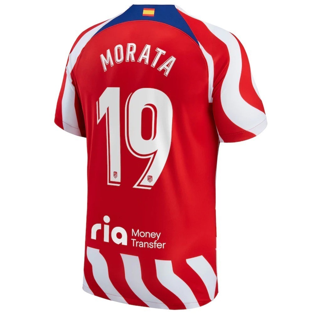 MAILLOT ATLETICO MADRID DOMICILE MORATA 2022-2023