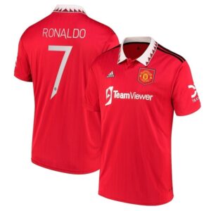 MAILLOT MANCHESTER UNITED DOMICILE RONALDO COUPE D'EUROPE2022-2023