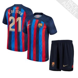 PACK FC BARCELONE DOMICILE FRENKIE DE JONG 2022-2023