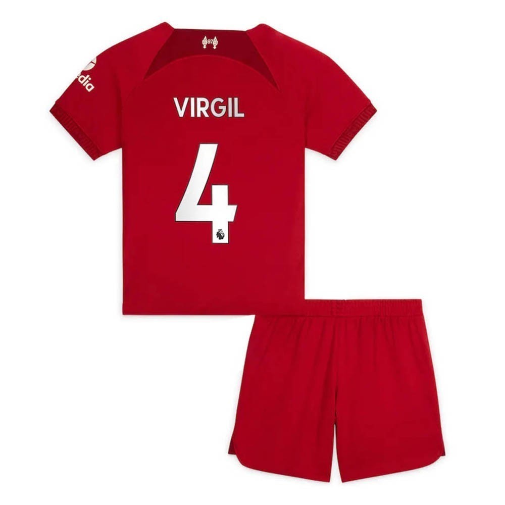 PACK JUNIOR LIVERPOOL DOMICILE VIRGIL VAN DIJK 2022-2023