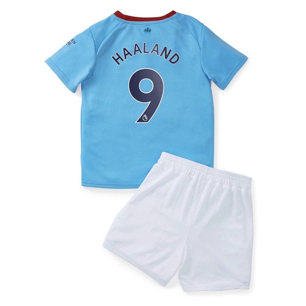 PACK JUNIOR MANCHESTER CITY DOMICILE HAALAND 2022-2023