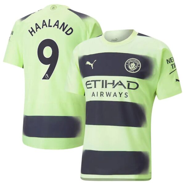 MAILLOT MANCHESTER CITY THIRD HAALAND 2022-2023