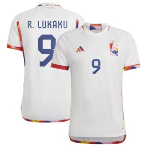 MAILLOT BELGIQUE EXTERIEUR LUKAKU 2022-2023