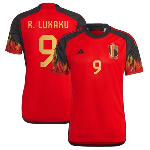 MAILLOT BELGIQUE DOMICILE LUKAKU 2022-2023