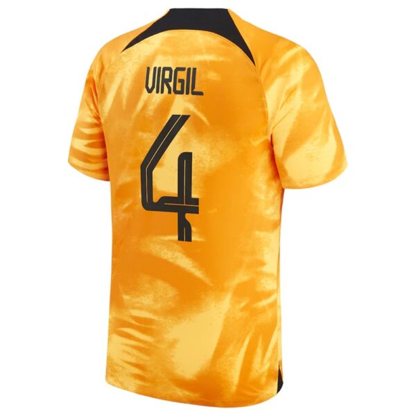 MAILLOT PAYS-BAS DOMICILE VIRGIL VAN DIJK 2022-2023