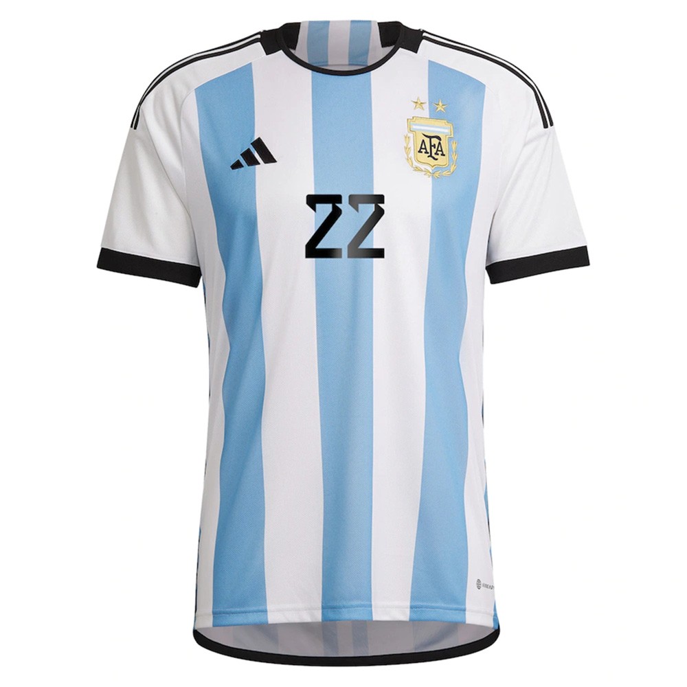 MAILLOT ARGENTINE DOMICILE LAUTARO MARTINEZ 2022-2023