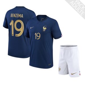 PACK FRANCE DOMICILE BENZEMA 2022-2023