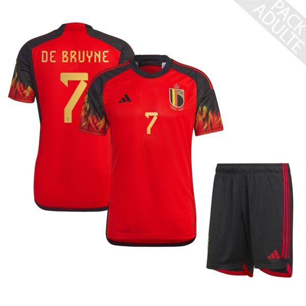 PACK BELGIQUE DOMICILE DE BRUYNE 2022-2023