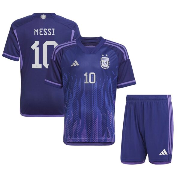 PACK JUNIOR ARGENTINE EXTERIEUR MESSI 2022-2023