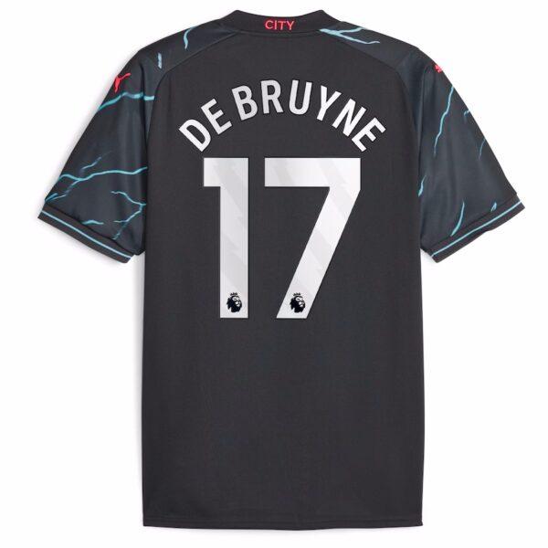 MAILLOT MANCHESTER CITY THIRD DE BRUYNE 2023-2024