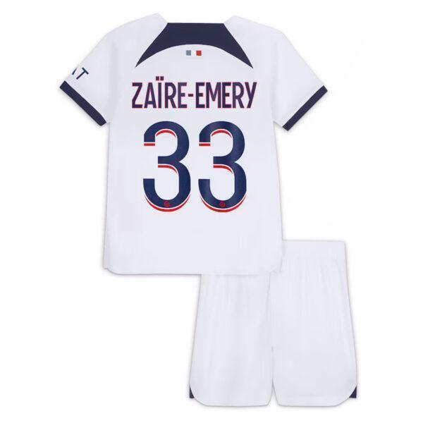 PACK JUNIOR PSG ZAIRE-EMERY EXTERIEUR 2023-2024