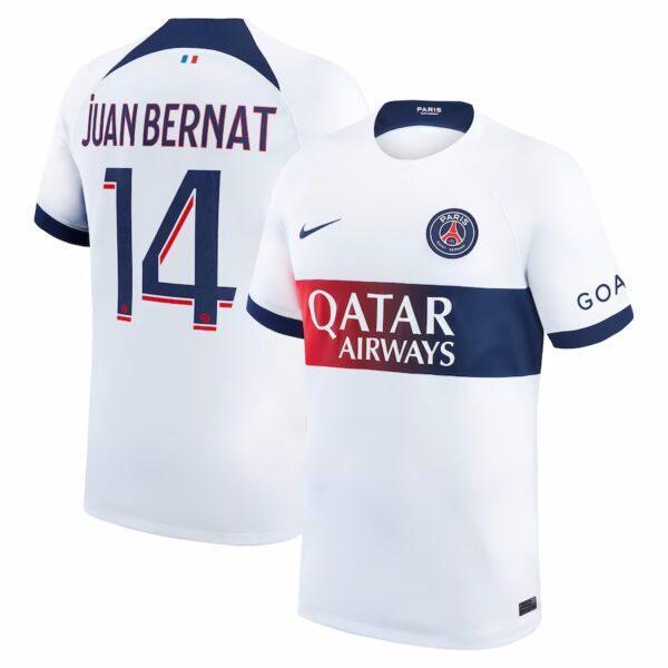 MAILLOT PSG EXTERIEUR JUAN BERNAT 2023-2024