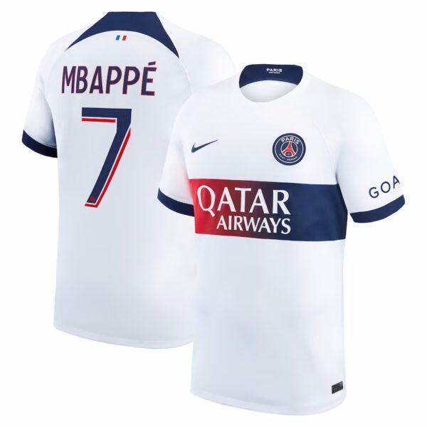 MAILLOT PSG EXTERIEUR MBAPPE 2023-2024