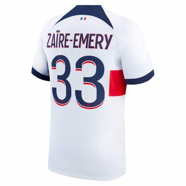 MAILLOT PSG EXTERIEUR ZAIRE-EMERY 2023-2024