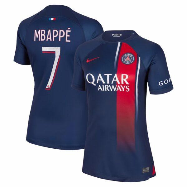 MAILLOT PSG DOMICILE FEMME MBAPPE 2023-2024