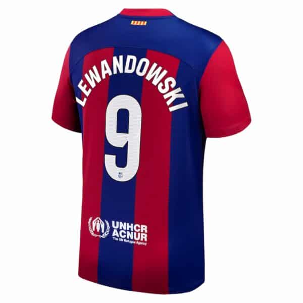 PACK FC BARCELONE DOMICILE LEWANDOWSKI 2023-2024