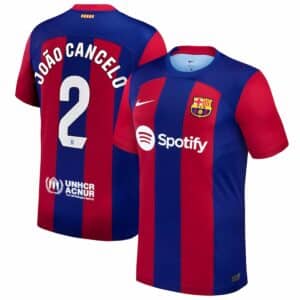 MAILLOT FC BARCELONE DOMICILE JOAO CANCELO 2023-2024