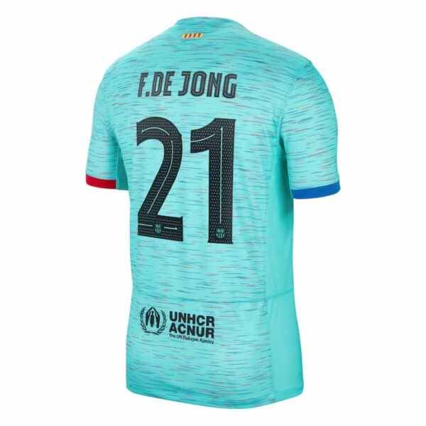 MAILLOT FC BARCELONE THIRD FRENKIE DE JONG 2023-2024