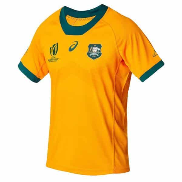 Maillot Australie Wallabies Domicile Coupe Du Monde Rugby 2023