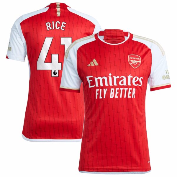 MAILLOT ARSENAL DOMICILE RICE 2023-2024