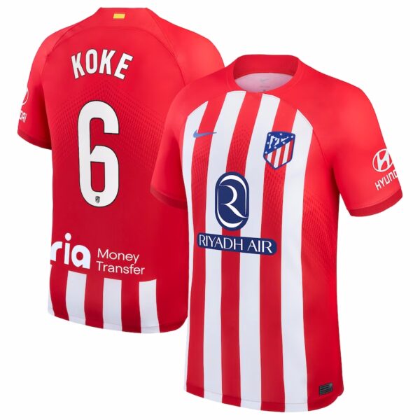 MAILLOT ATLETICO MADRID DOMICILE KOKE 2023-2024