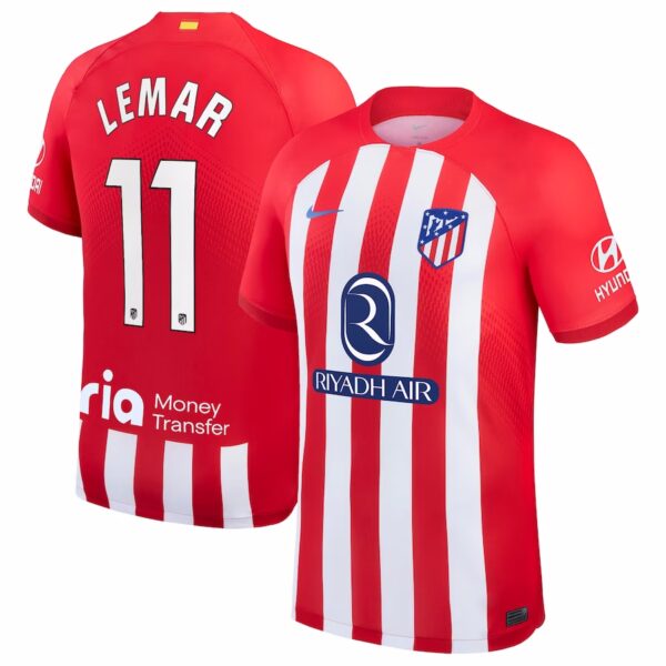 MAILLOT ATLETICO MADRID DOMICILE LEMAR 2023-2024