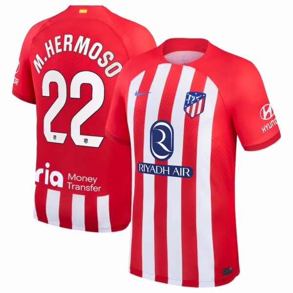 MAILLOT ATLETICO MADRID DOMICILE MARIO HERMOSO 2023-2024