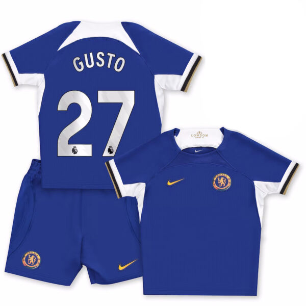 PACK JUNIOR CHELSEA DOMICILE MALO GUSTO 2023-2024