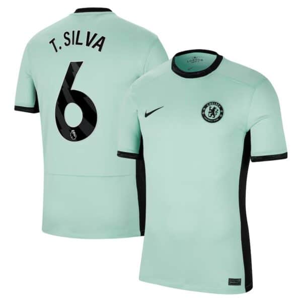 MAILLOT CHELSEA THIRD THIAGO SILVA 2023-2024