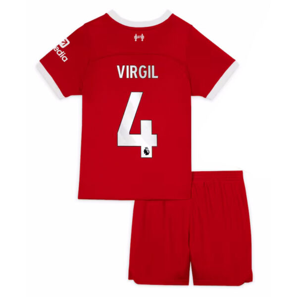 PACK JUNIOR LIVERPOOL DOMICILE VIRGIL VAN DIJK 2023-2024