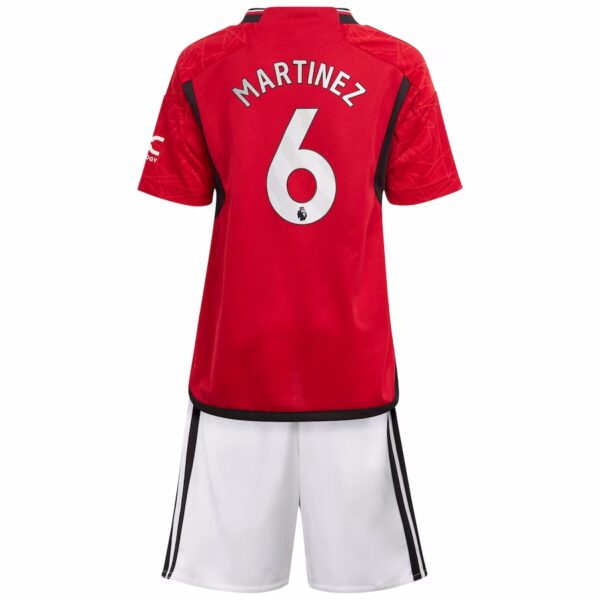 PACK JUNIOR MANCHESTER UNITED DOMICILE LISANDRO MARTINEZ 2023-2024