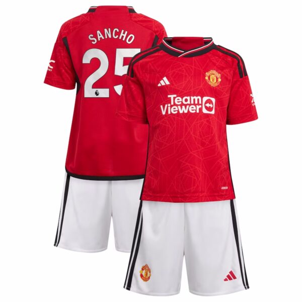 PACK JUNIOR MANCHESTER UNITED DOMICILE SANCHO 2023-2024