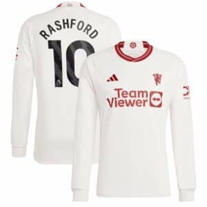 MAILLOT MANCHESTER UNITED THIRD RASHFORD MANCHES LONGUES 2023-2024