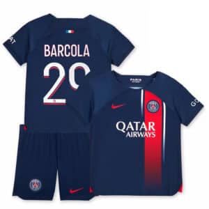 PACK JUNIOR PSG DOMICILE BARCOLA 2023-2024