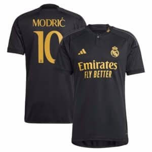 MAILLOT REAL MADRID THIRD MODRIC 2023-2024