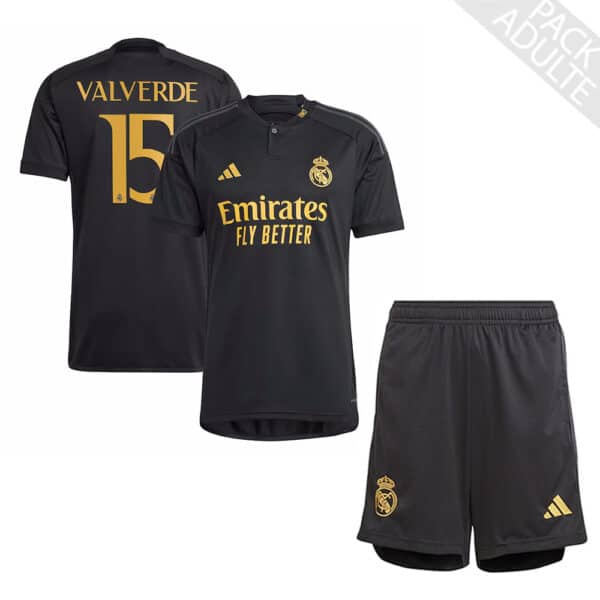 PACK REAL MADRID THIRD VALVERDE 2023-2024