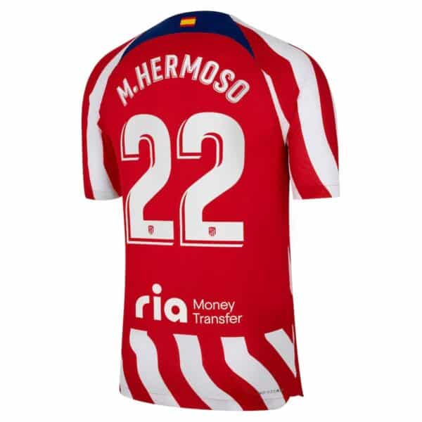 MAILLOT ATLETICO MADRID DOMICILE MARIO HERMOSO VERSION VAPOR MATCH 2023-2024