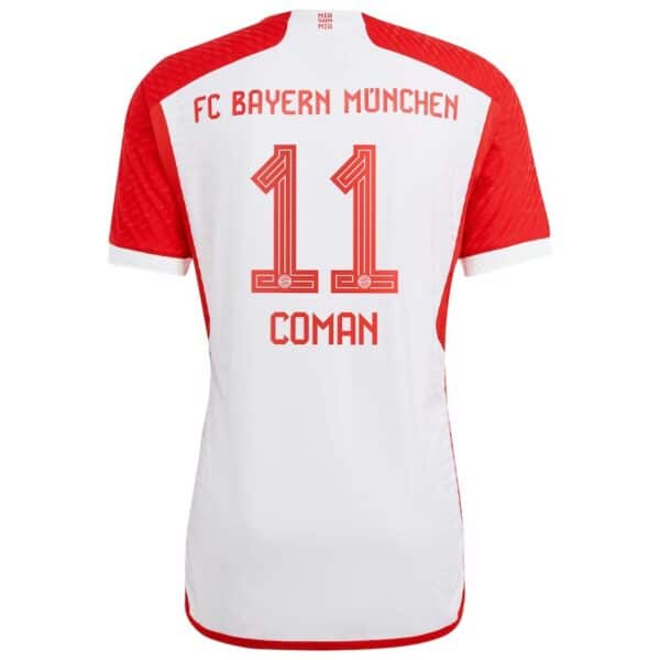 MAILLOT BAYERN MUNICH DOMICILE COMAN VERSION AUTHENTIC 2023-2024