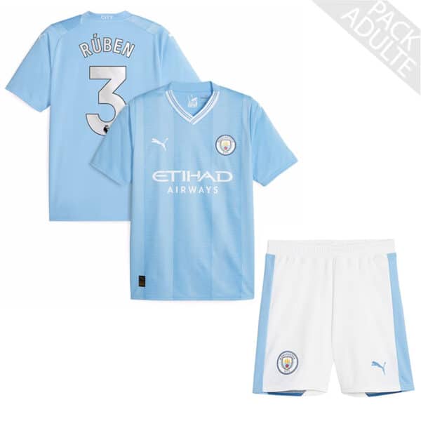 PACK MANCHESTER CITY DOMICILE RUBEN 2023-2024