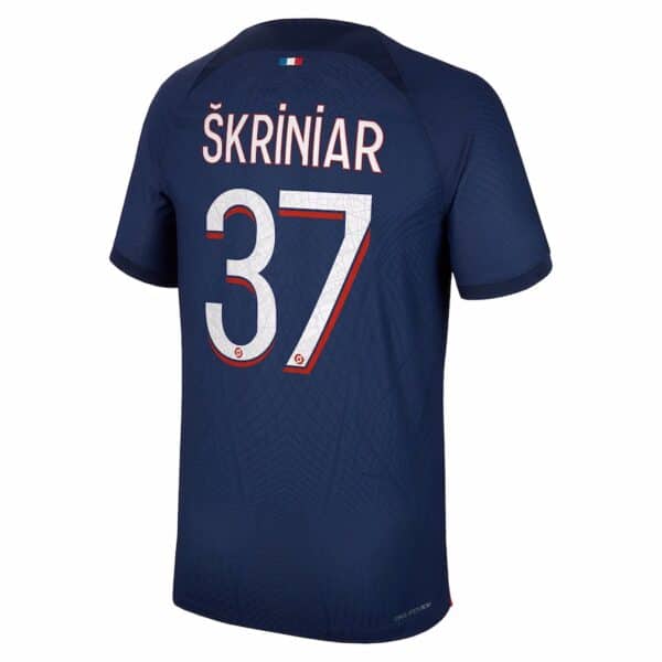 MAILLOT PSG DOMICILE SKRINIAR VERSION VAPOR MATCH 2023-2024