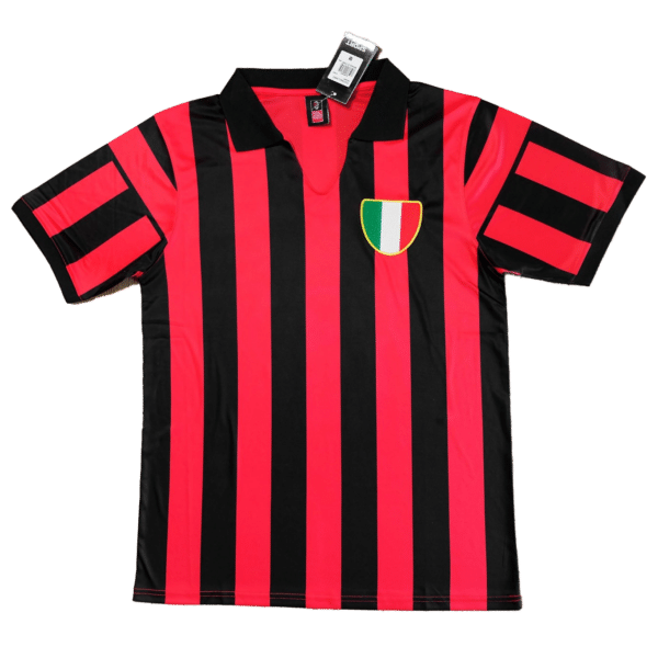 MAILLOT RETRO MILAN AC DOMICILE SAISON 1962-1963