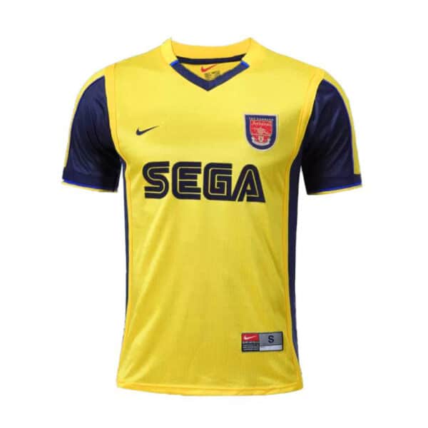 MAILLOT RETRO ARSENAL EXTERIEUR SAISON 1999-2000