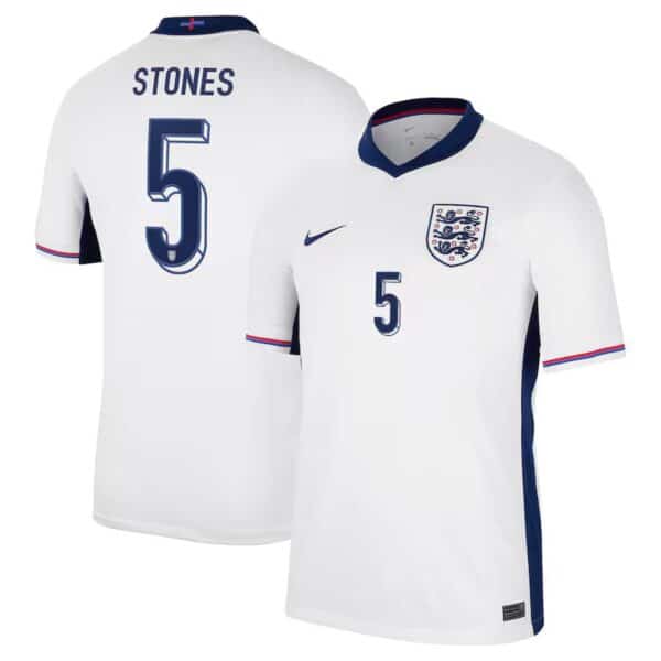 MAILLOT ANGLETERRE DOMICILE STONES SAISON 2024-2025