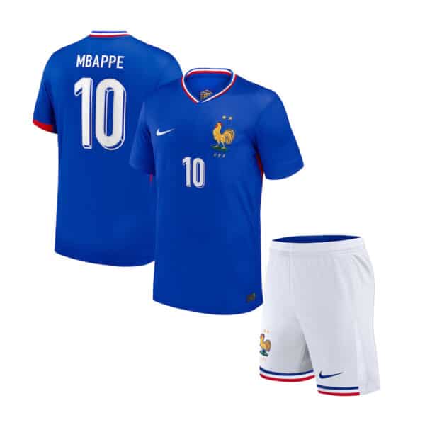 PACK JUNIOR FRANCE MBAPPE DOMICILE SAISON 2024-2025