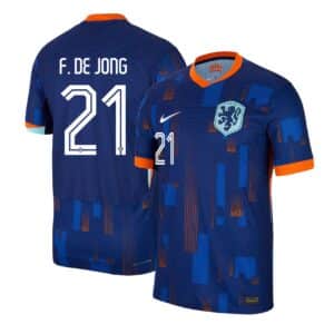 MAILLOT PAYS-BAS EXTERIEUR FRENKIE DE JONG DRI-FIT ADV VAPOR MATCH SAISON 2024-2025