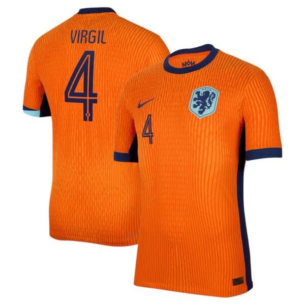 MAILLOT PAYS-BAS DOMICILE VIRGIL VAN DIJK DRI-FIT ADV VAPOR MATCH SAISON 2024-2025