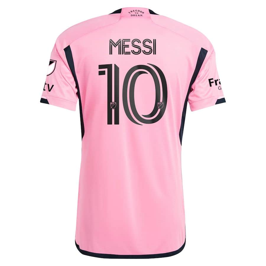 MAILLOT INTER MIAMI MESSI DOMICILE VERSION AUTHENTIC SAISON 2024-2025